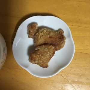 めんつゆで簡単☆鶏むね肉の竜田揚げ